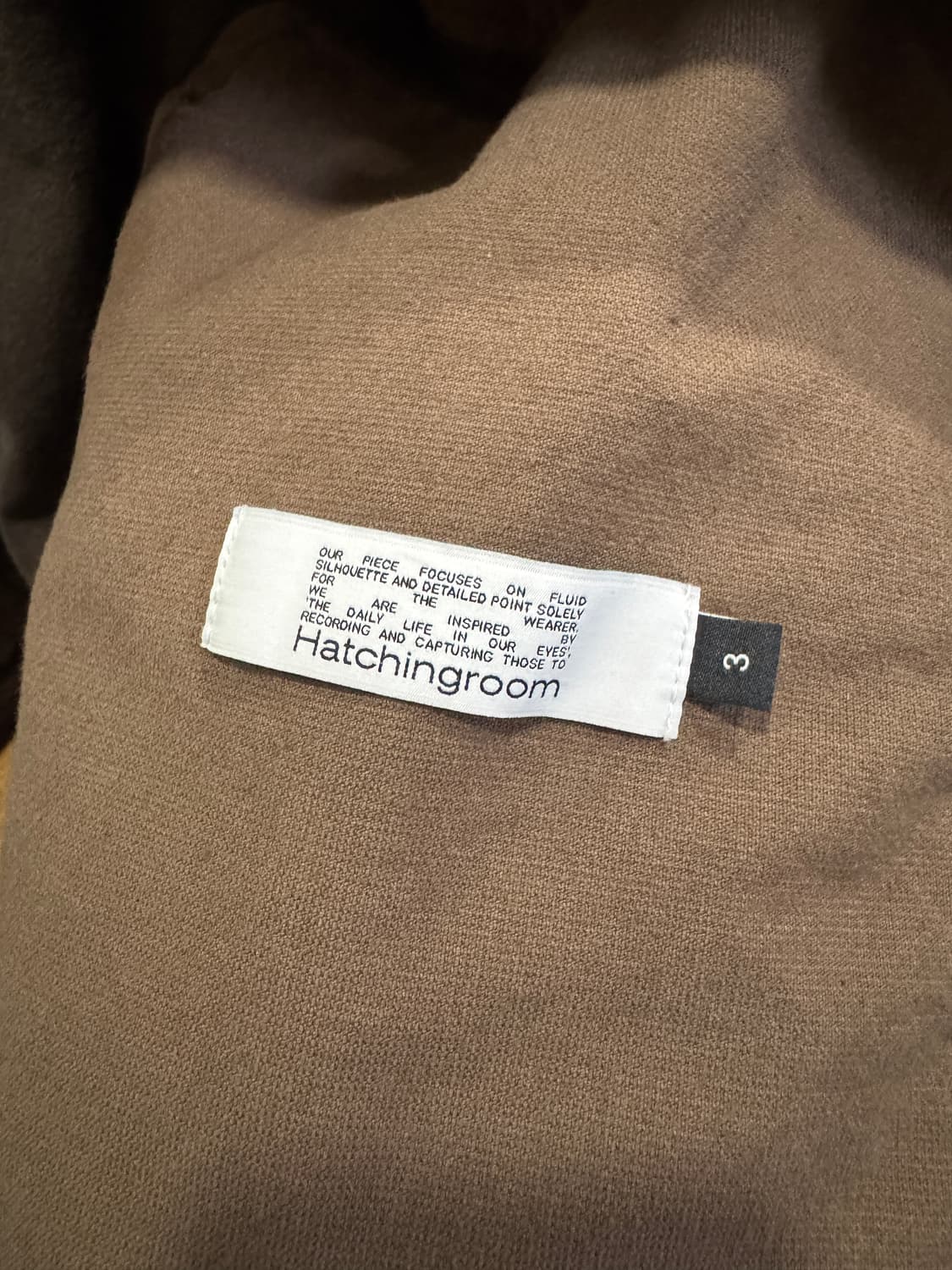 해칭룸 리버스 트러커 워시드 머드 브라운 3사이즈(100) 상품이미지4