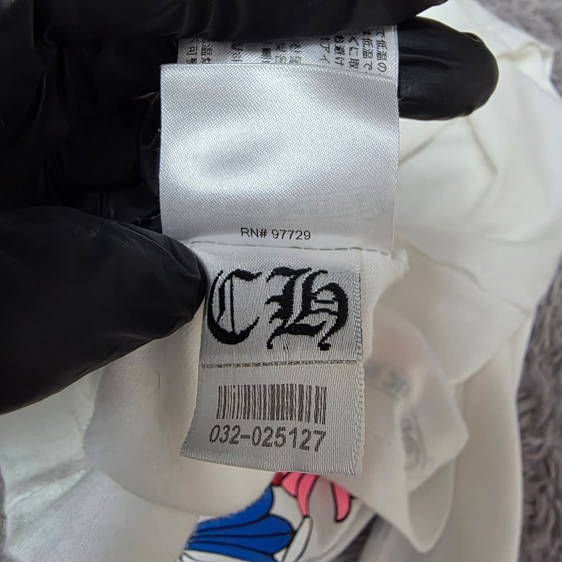 크롬하츠 멀티컬러 세메터리 크로스 롱슬리브 m 새상품급 상품이미지8