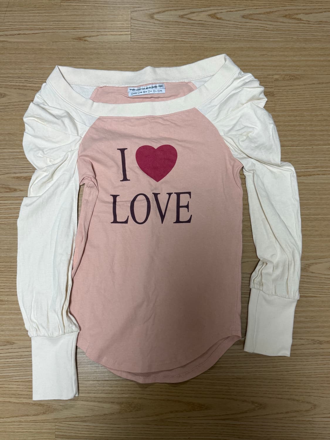 Sculptor 스컬프터 오프숄더 티셔츠 상품이미지1