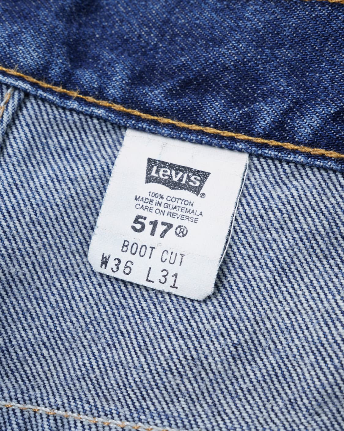 (허리 45.5) 00s 리바이스 517 부츠컷 데님 팬츠 상품이미지6
