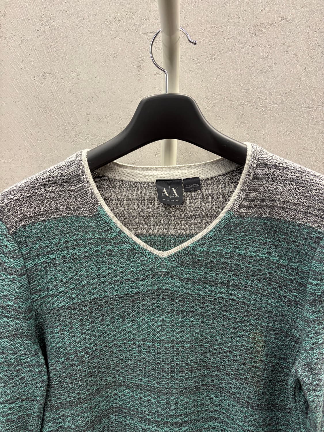 아르마니 익스체인지 V넥 니트 스웨터 M 상품이미지3