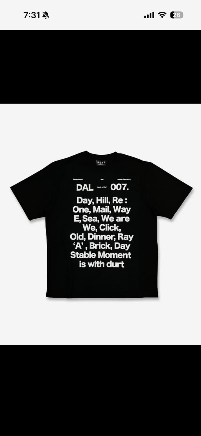 더트 반팔 상품이미지1