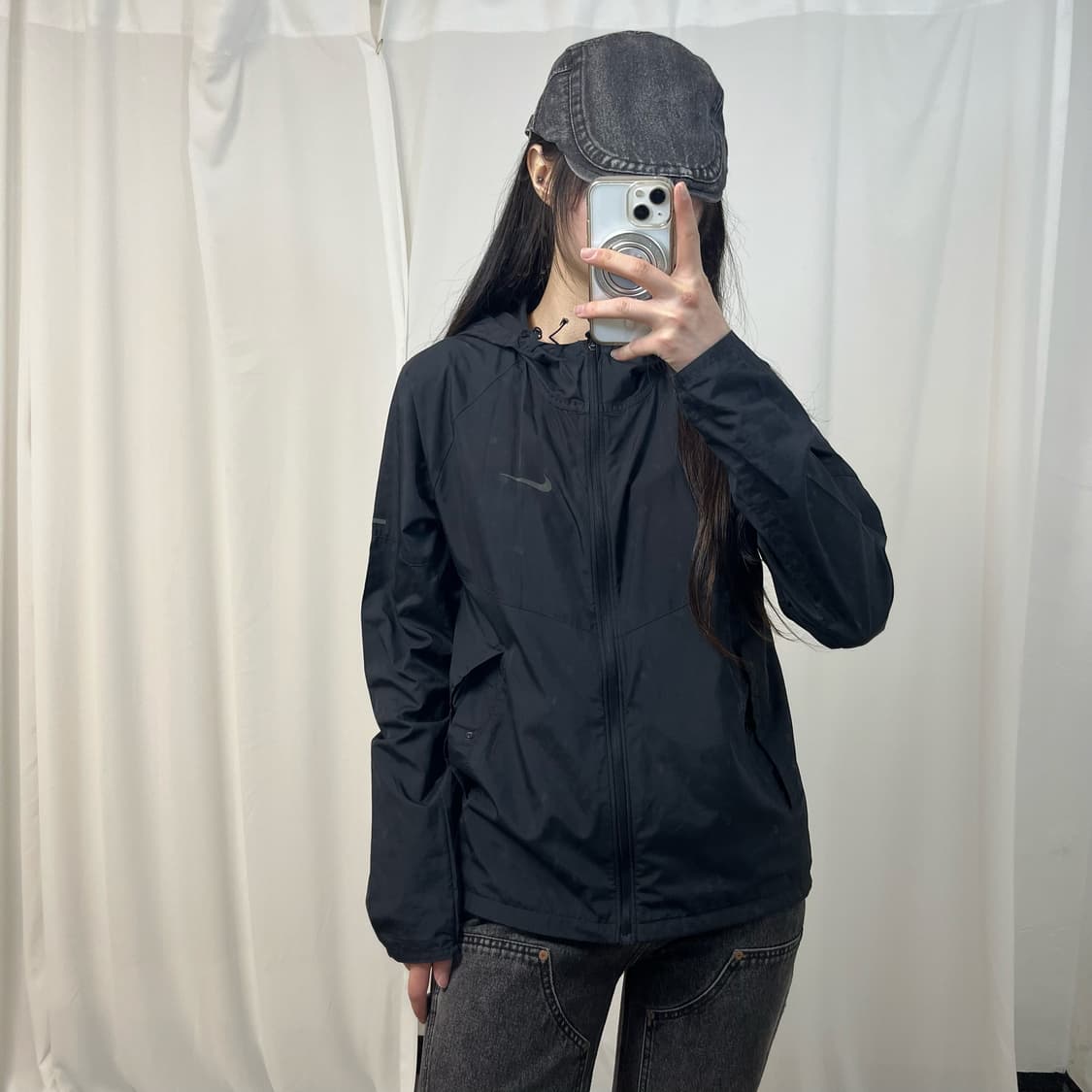 Nike Black Windrunner 상품이미지1