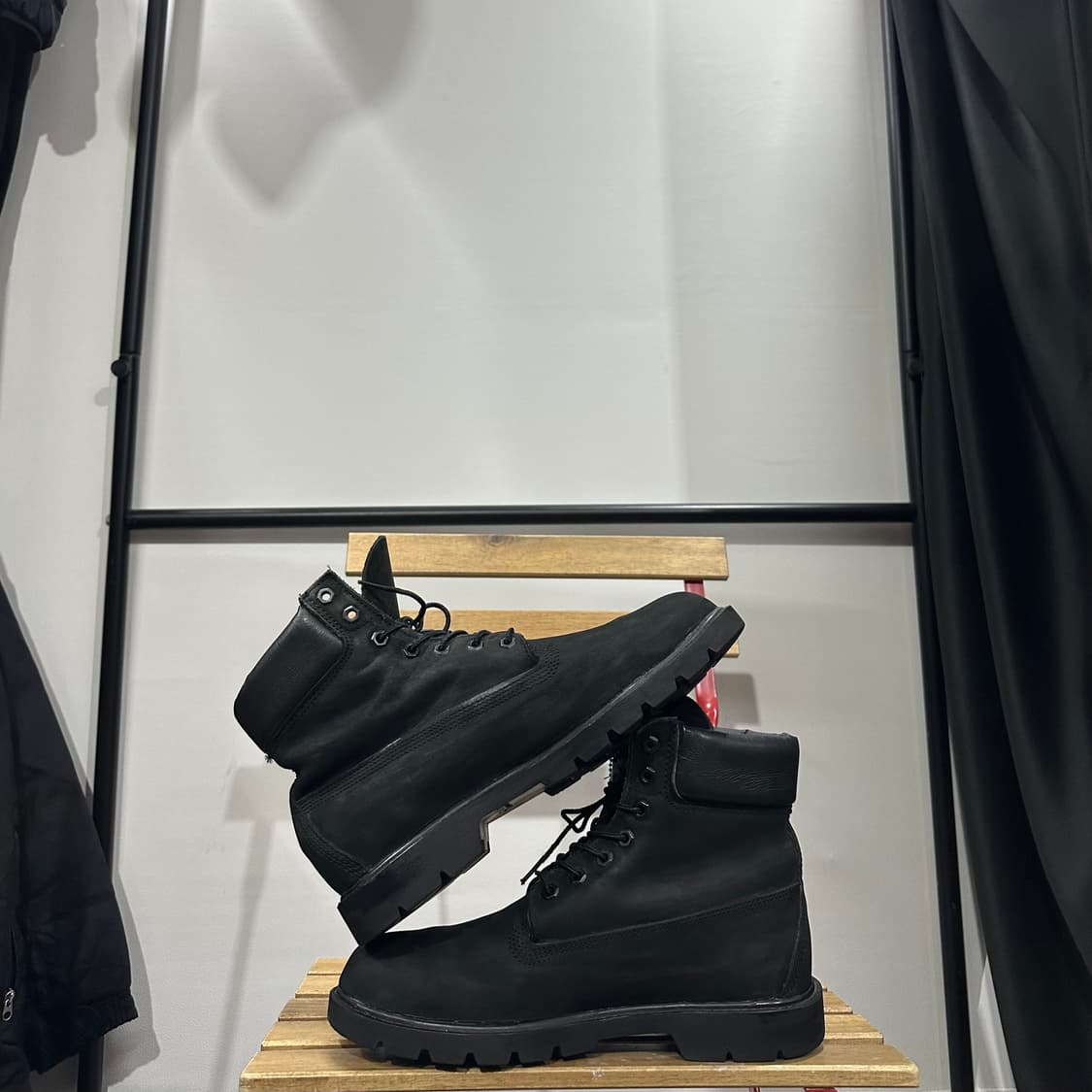 9.5M) 팀버랜드 워커 남성 남자 부츠 워터 프루프 프리미엄 블랙 상품이미지7