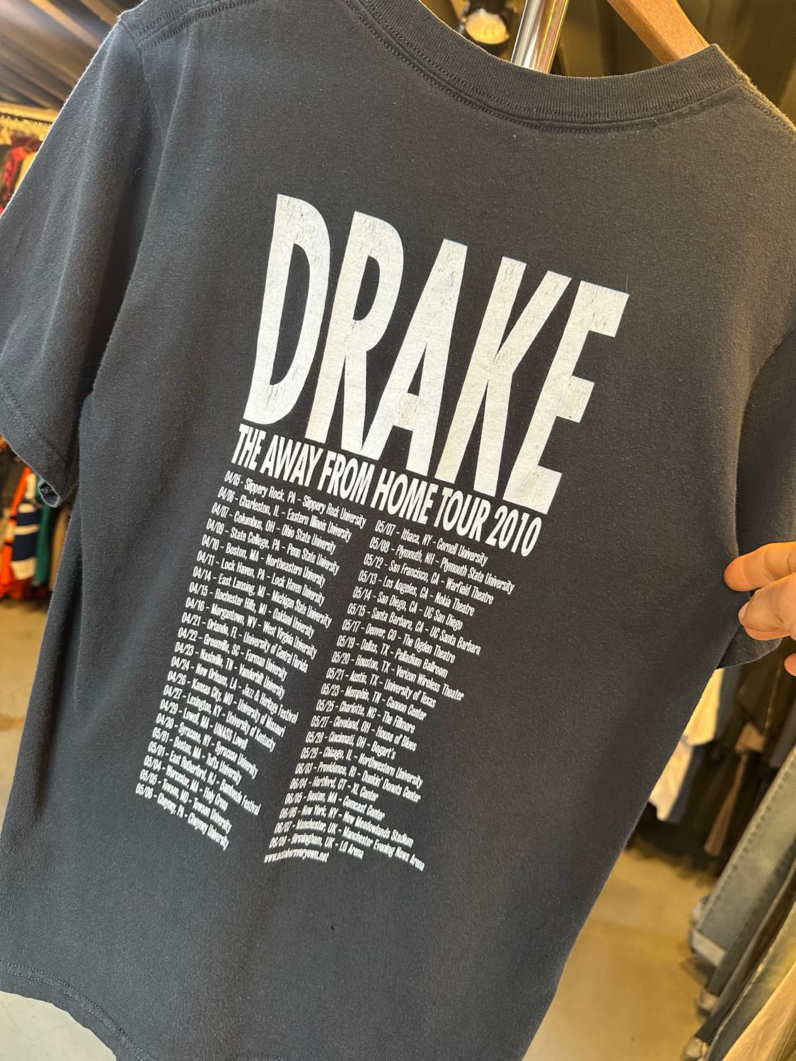 드레이크 Drake 래퍼 투어 2010 프린팅 티셔츠 상품이미지6