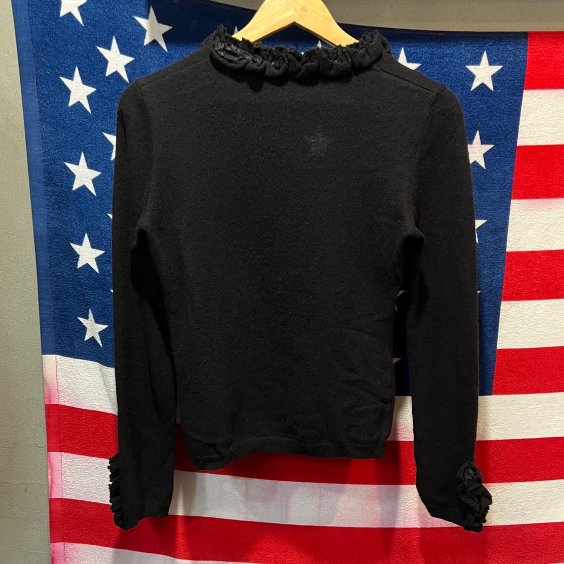 모스키노 프릴 장식 가디건 상품이미지2