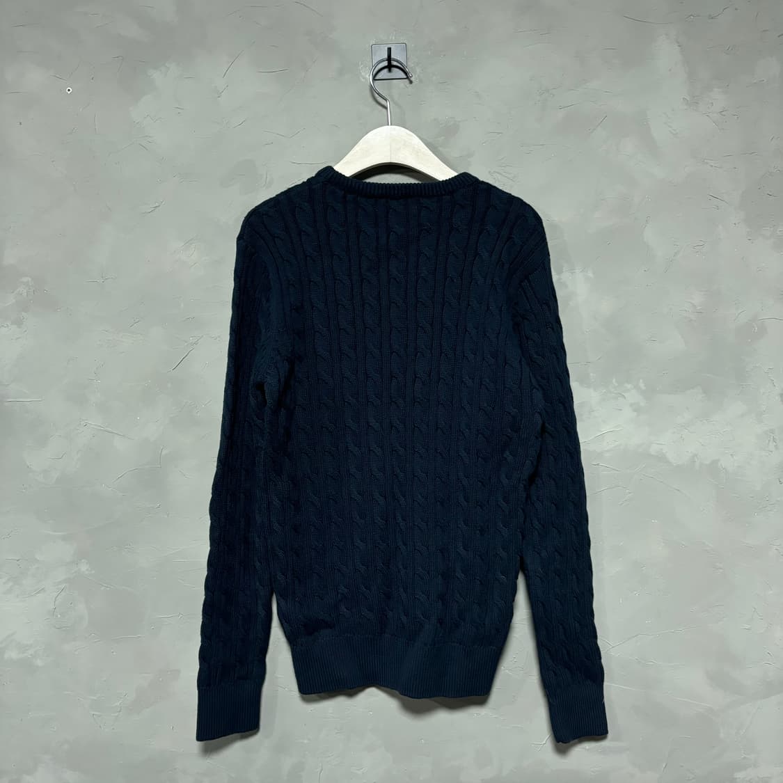 폴로 랄프로렌 꽈배기 니트 네이비 블루 상품이미지4