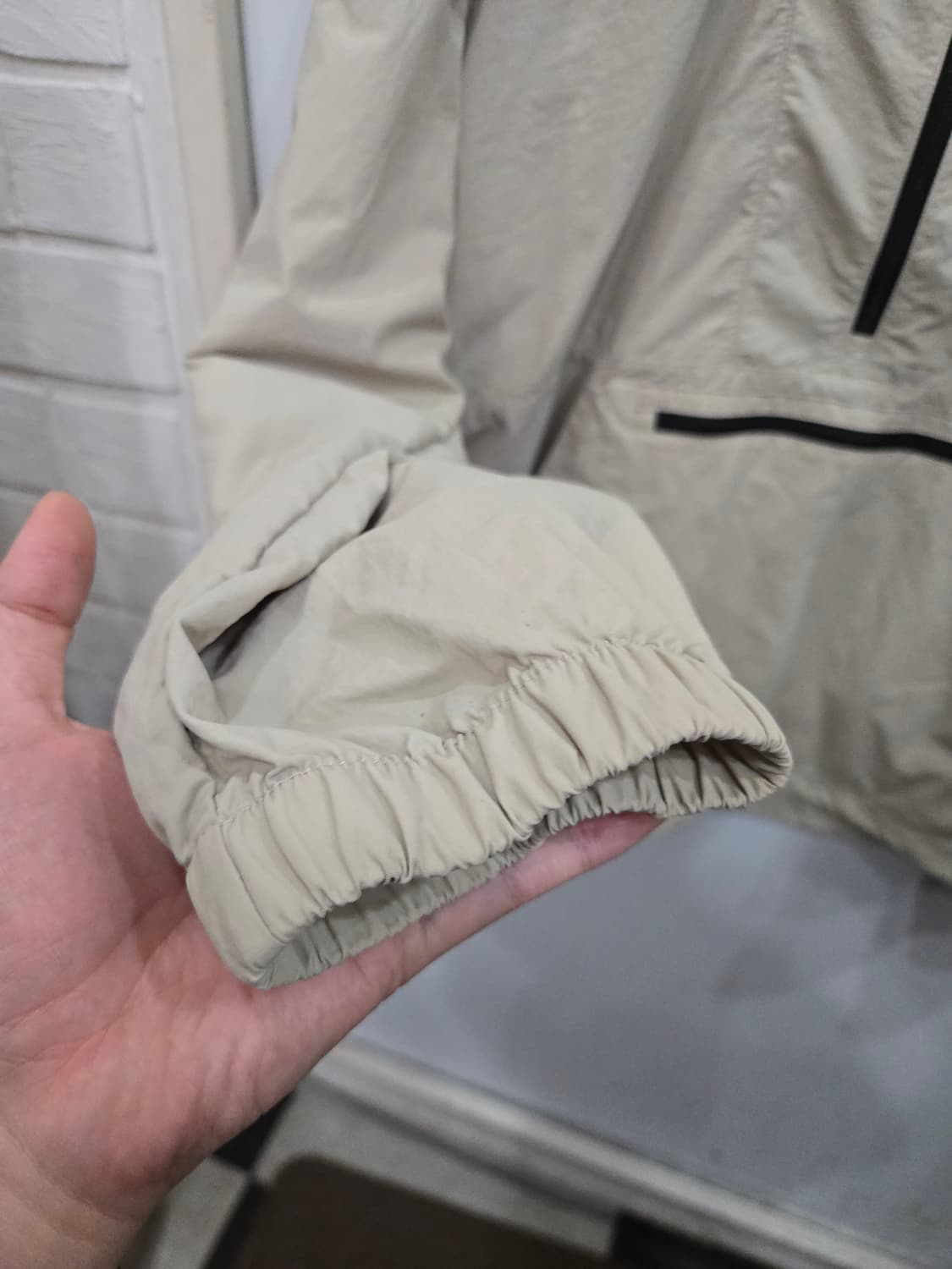 105,XL)) New balance 뉴발란스 아노락 반집업 후드티셔츠 상품이미지3