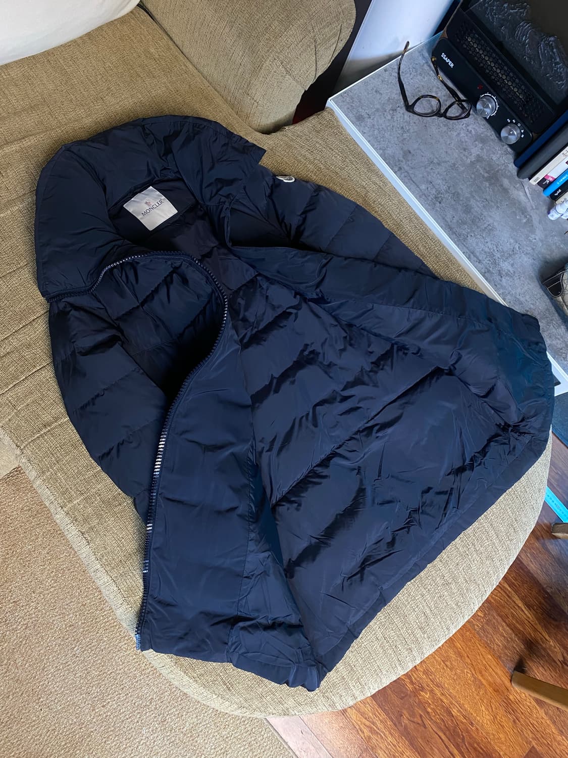 몽클레어 제르보아즈 클로저 패딩코트 (0)-44사이즈 상품이미지5