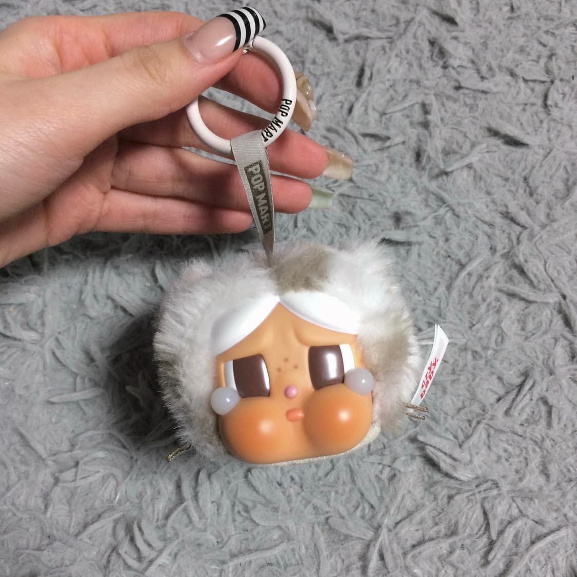 새상품 크라이베이비 정품 표범냥이 바닐라 냥이 키링 교환 상품이미지5