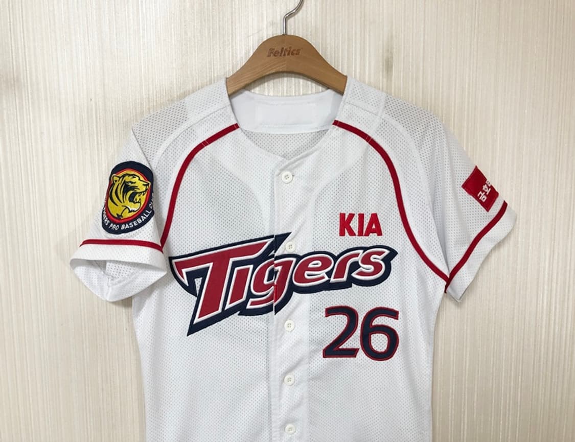 KBO 비젼코리아 기아타이거즈 올드 홈유니폼/져지 85 #26 서재응 상품이미지2