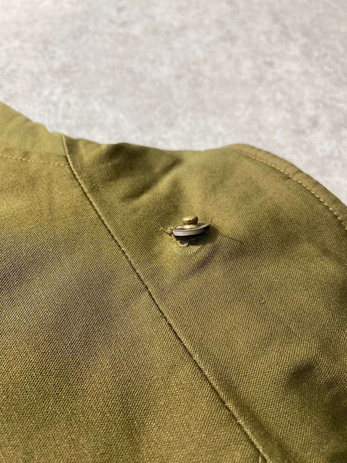 [XL] Adidas 아디다스 퀼팅라이닝 카키 봄버자켓 상품이미지7