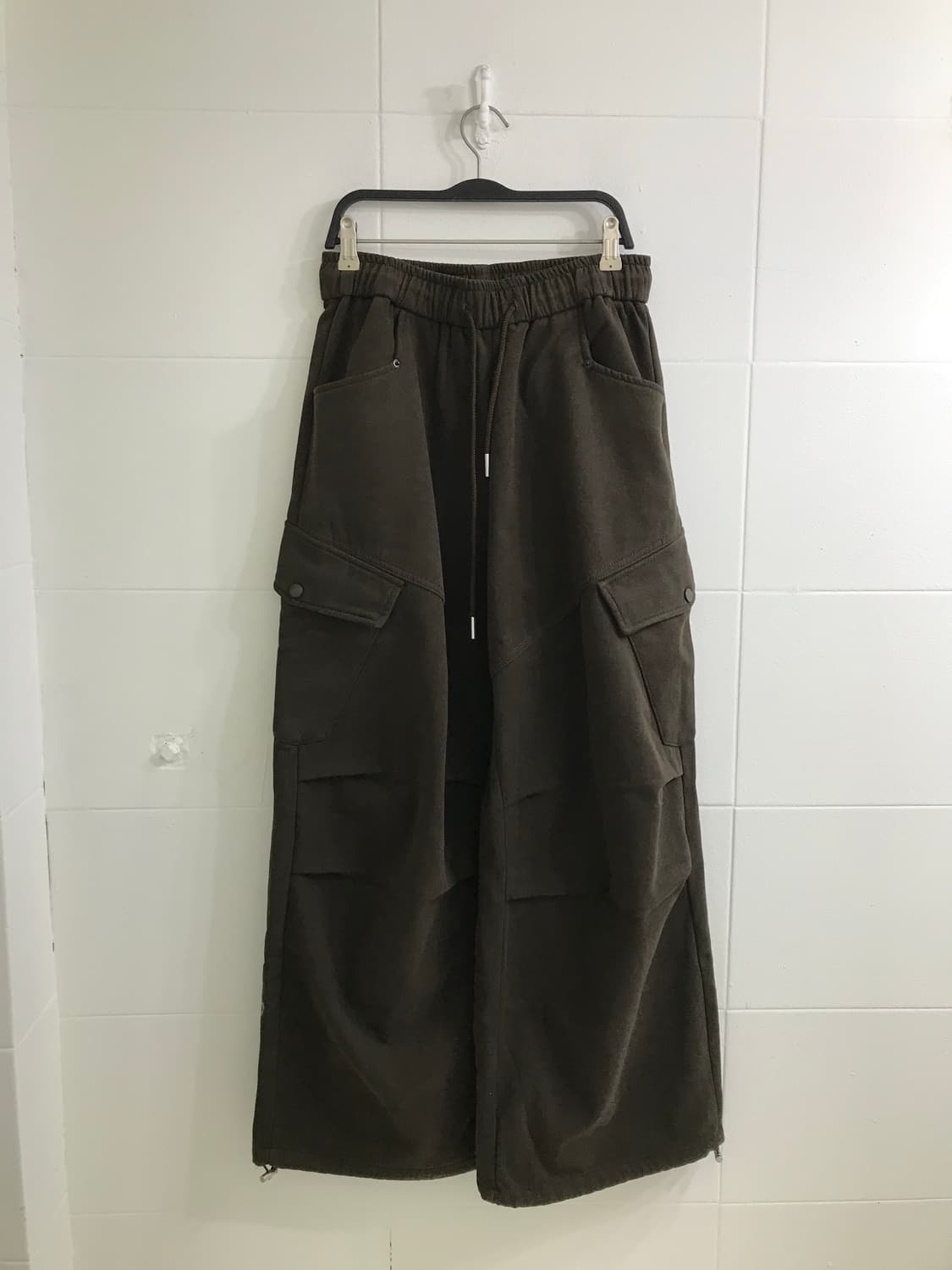 브라운 도트 체크 너드 러힙 코디세트 상품이미지8