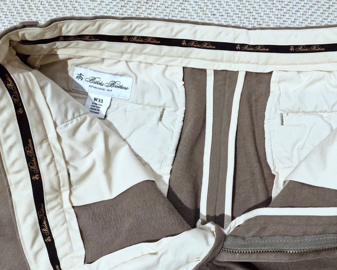 브룩스브라더스 코튼 팬츠 33 상품이미지5