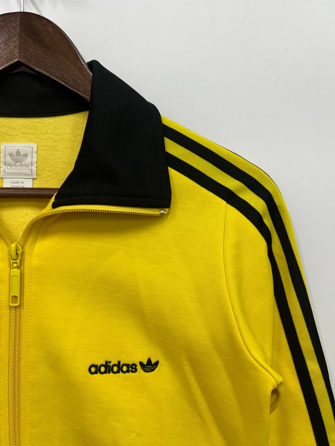 아디다스 베켄바우어 트랙탑 져지 옐로우 블랙 상품이미지3