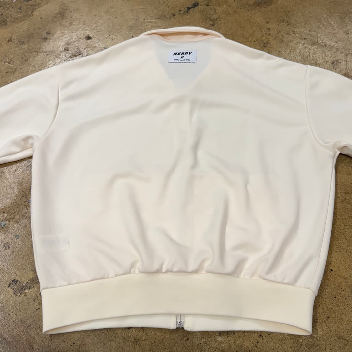 널디 크림 져지 트랙탑  상품이미지4