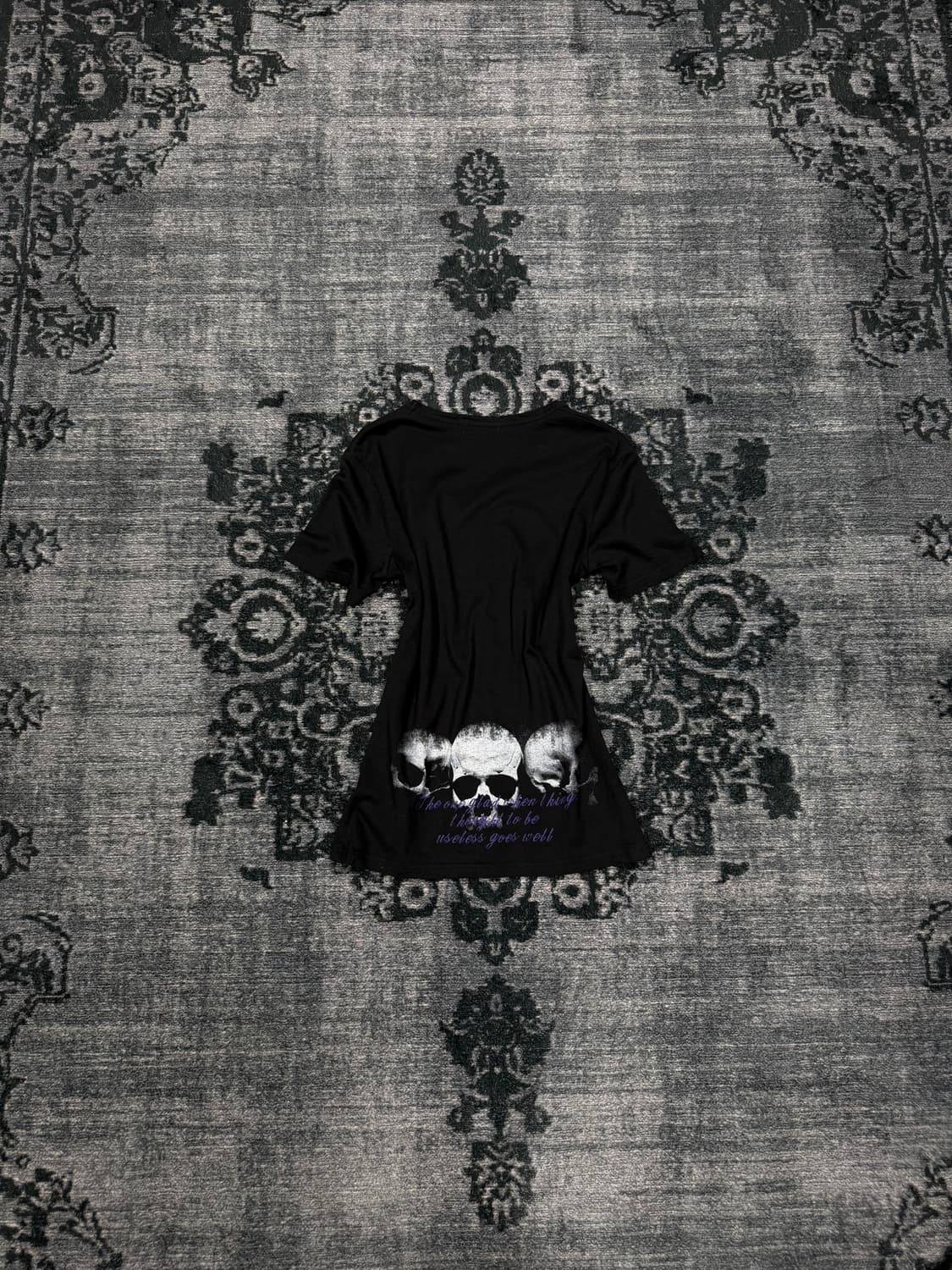 Evolution 00s skull printing t shirts  상품이미지6