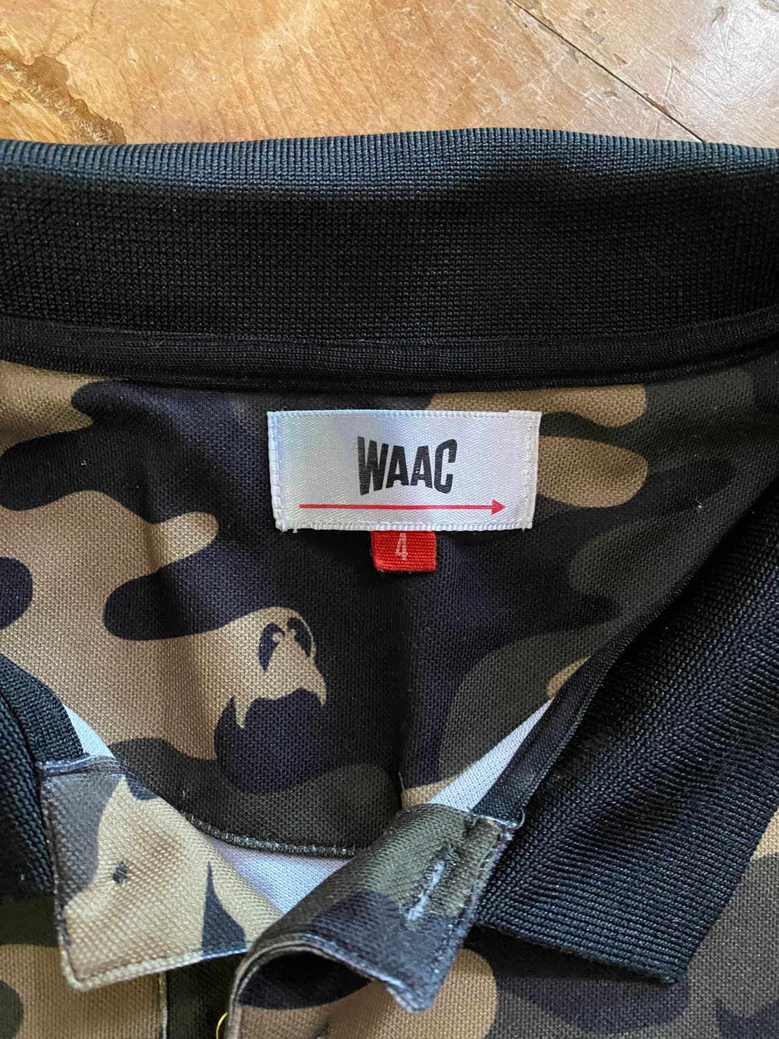 WAAC 남성 카모 긴팔 폴로셔츠 4 (105) 상품이미지3