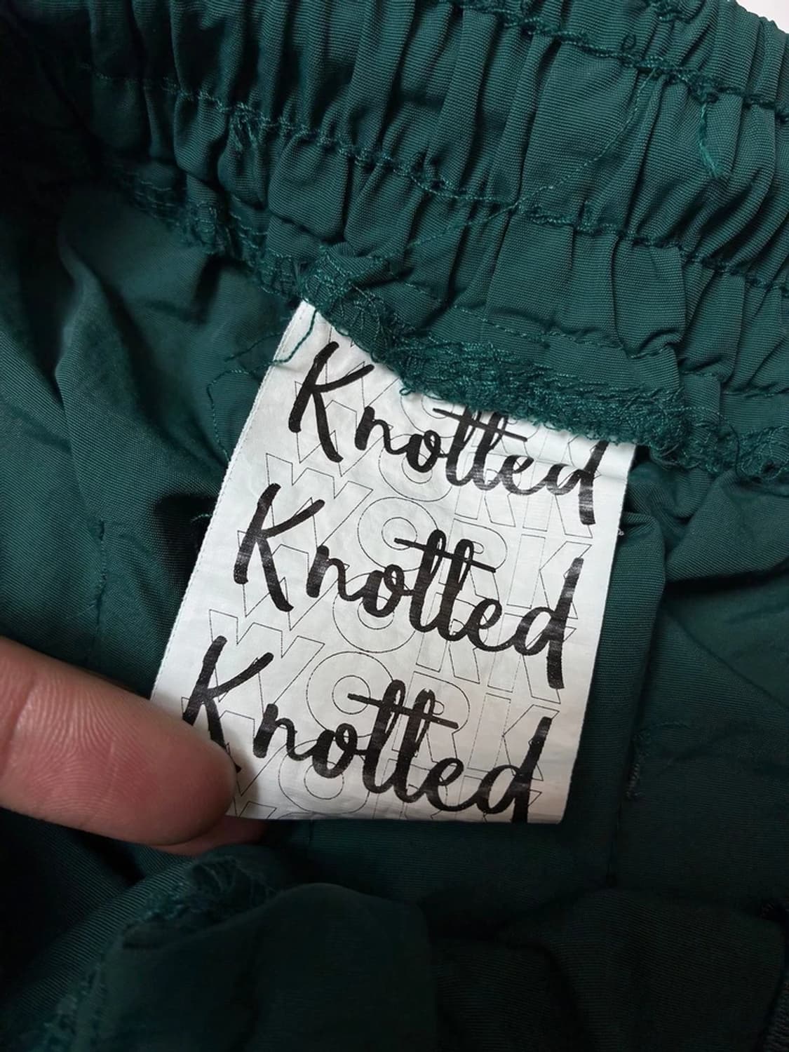 노티드 Knotted 우븐 와이드 팬츠 PN8205 상품이미지8