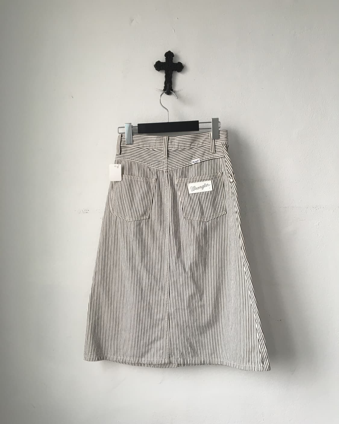 Wrangler stripe pattern skirt 상품이미지2