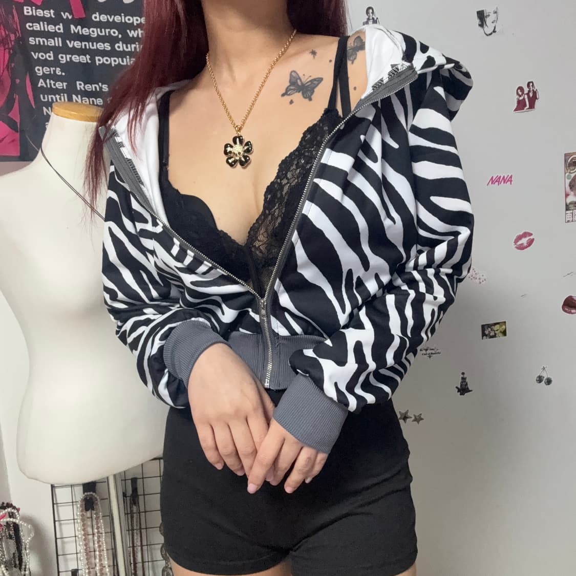 지브라 후드집업  상품이미지3