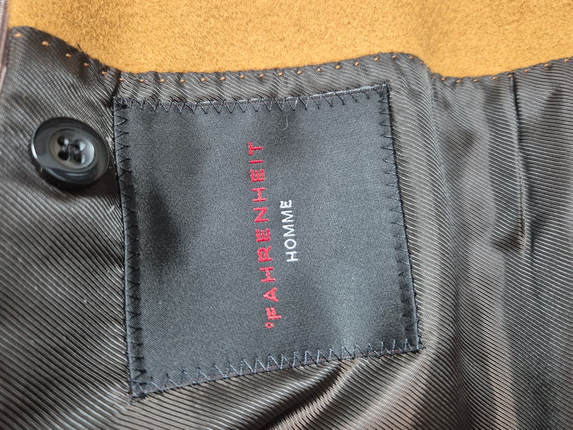 파렌하이트 카멜 자켓 코트 95에서 100 상품이미지9