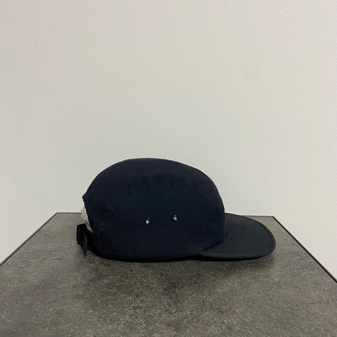 (OS) 슈프림 박스로고 캠프캡 모자 와플 네이비 블랙 상품이미지3
