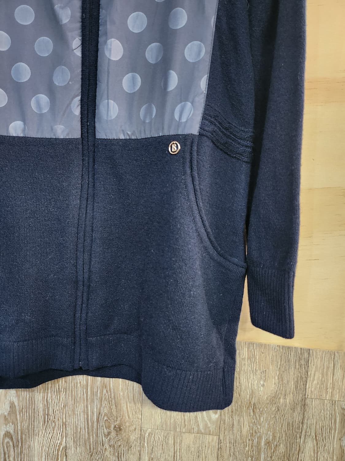 1089) 보그너 Bogner 캐시미어혼방 니트집업 상품이미지4