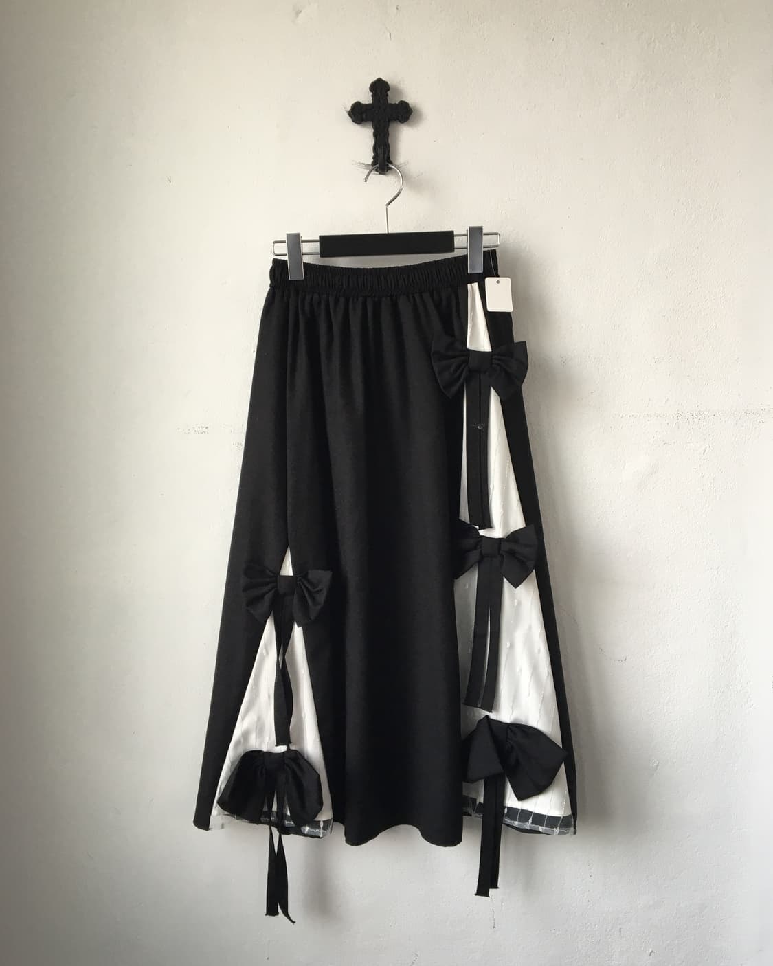 Ribbon point skirt 상품이미지1