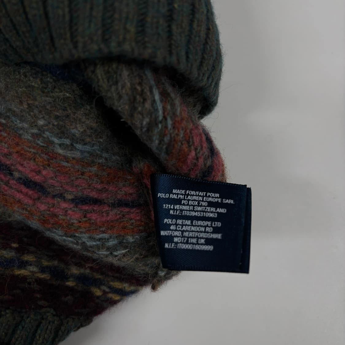 폴로 페어아일 니트 상품이미지8