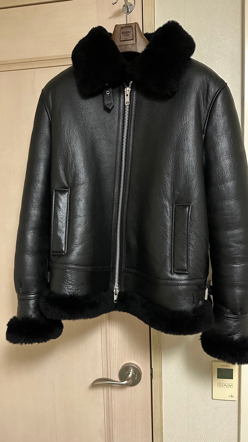 론트 리얼레더 무스탕 l사이즈 2가지색 상품이미지5