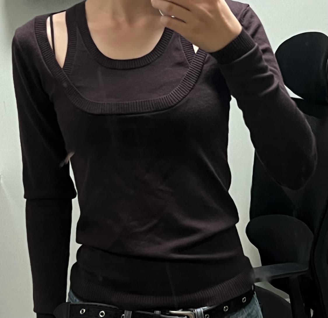 기마구아스 에투알 니트 브라운 상품이미지1