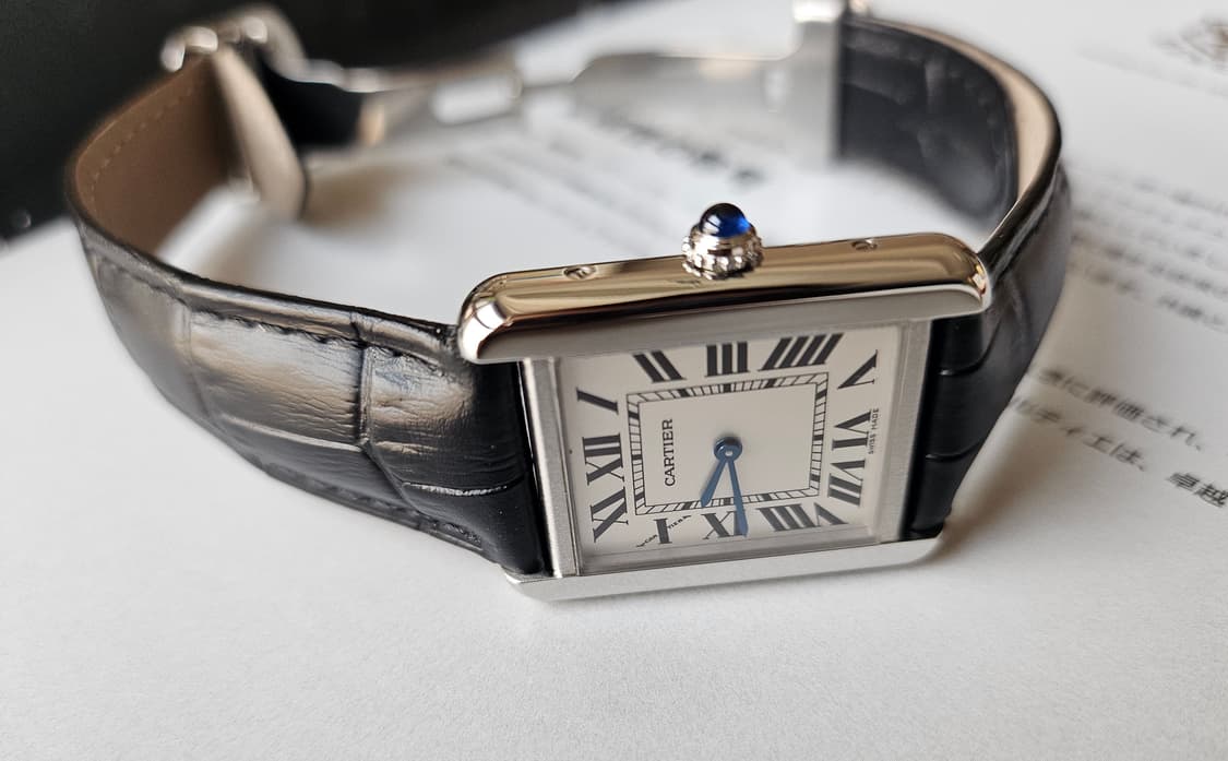 까르띠에 탱크 솔로 스틸 스몰 상품이미지4