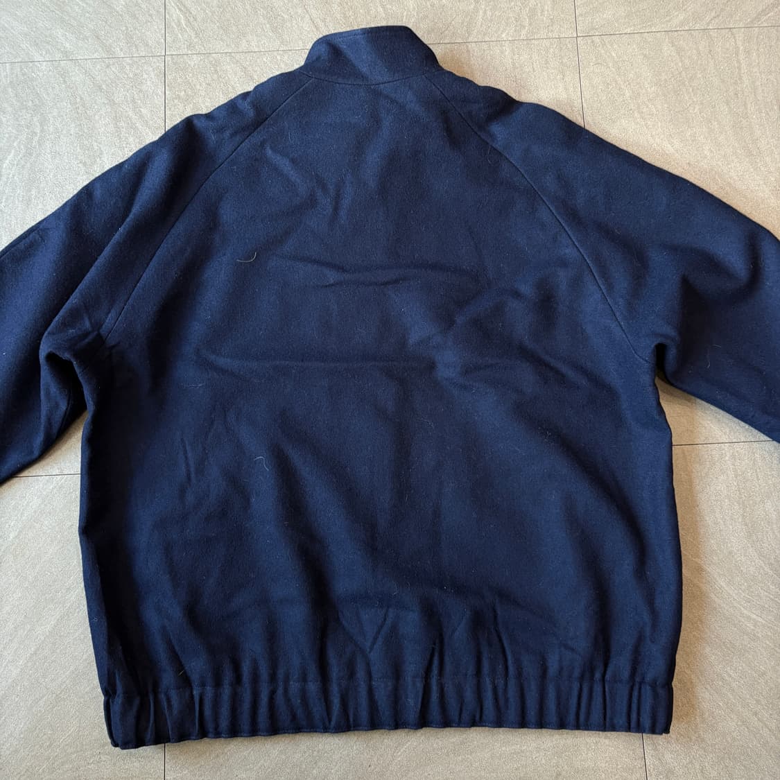 90s Pendleton 90년대 미국 생산 펜들턴 네이비 울 블루종 자 상품이미지9