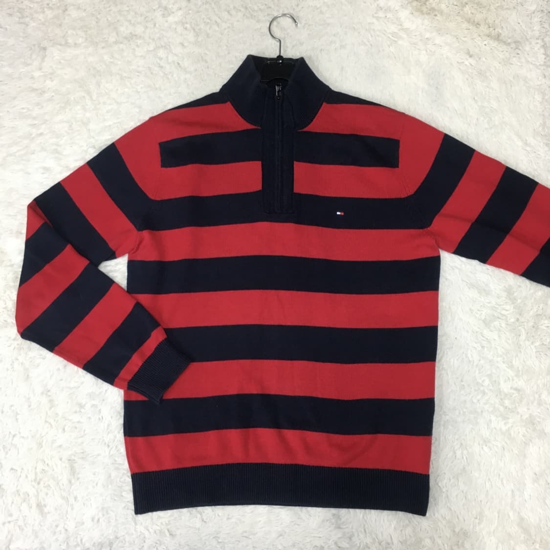 타미 하프집업 니트 CC04 상품이미지1