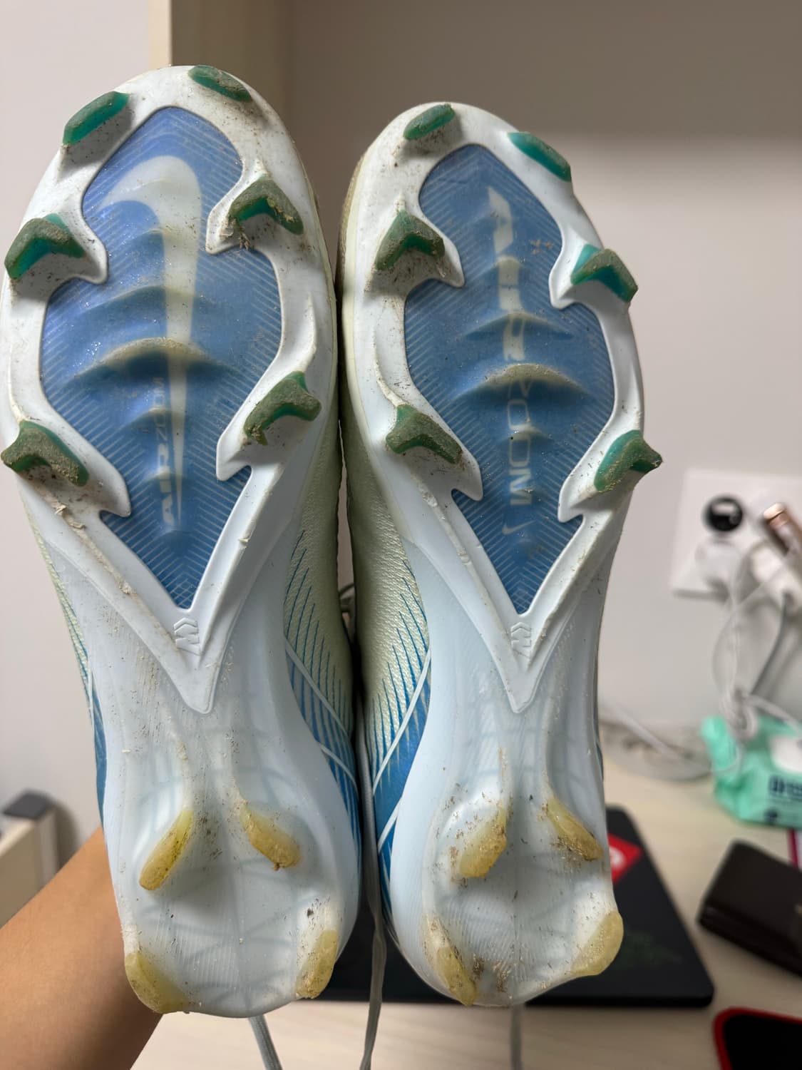 [265] 나이키 줌 머큐리얼 베이퍼 16 엘리트 FG 글레이셔 블루 상품이미지8