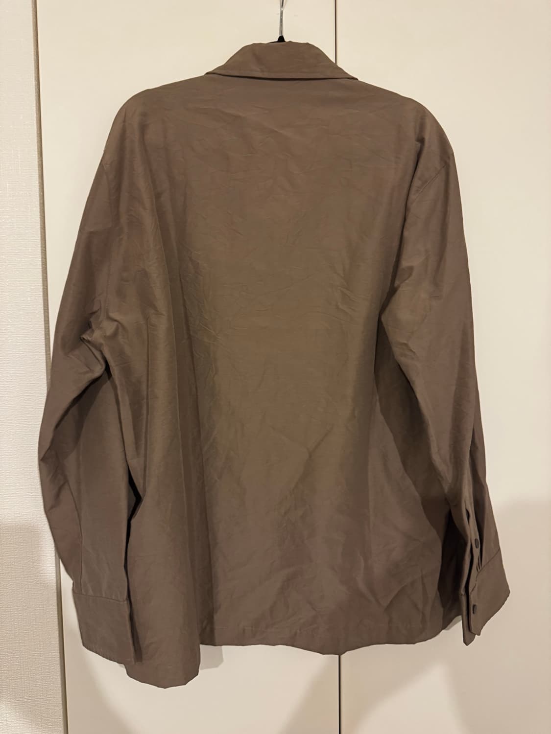 이레니사(irenisa) OPEN COLLAR CUTTING SHIRT 상품이미지2