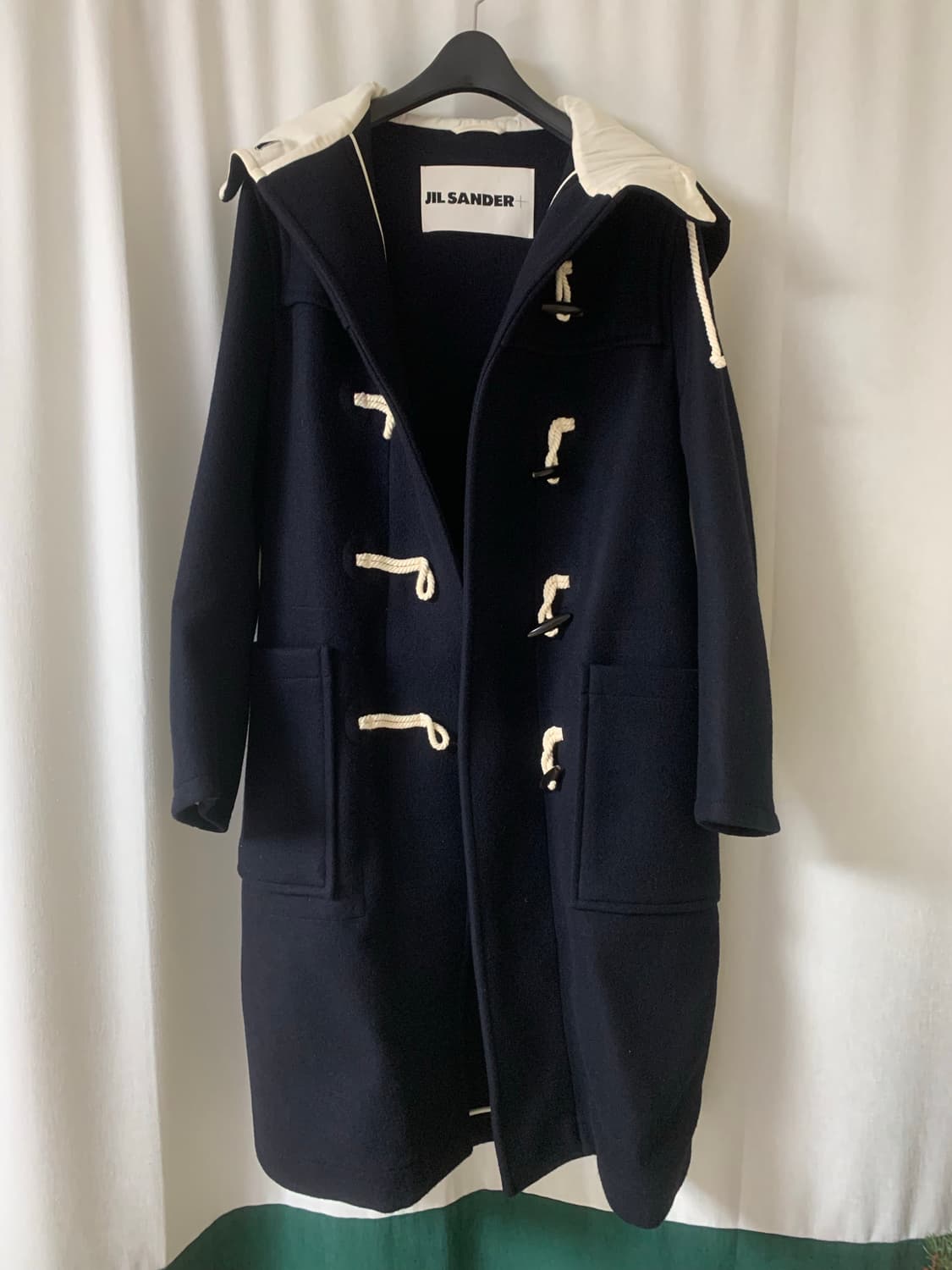 JIL SANDER+ 네이비 더플 코트 38 (100-105) 상품이미지1