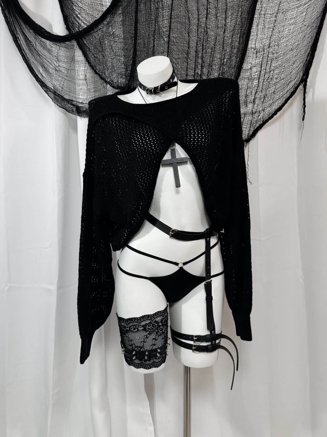 black detail knit 상품이미지1