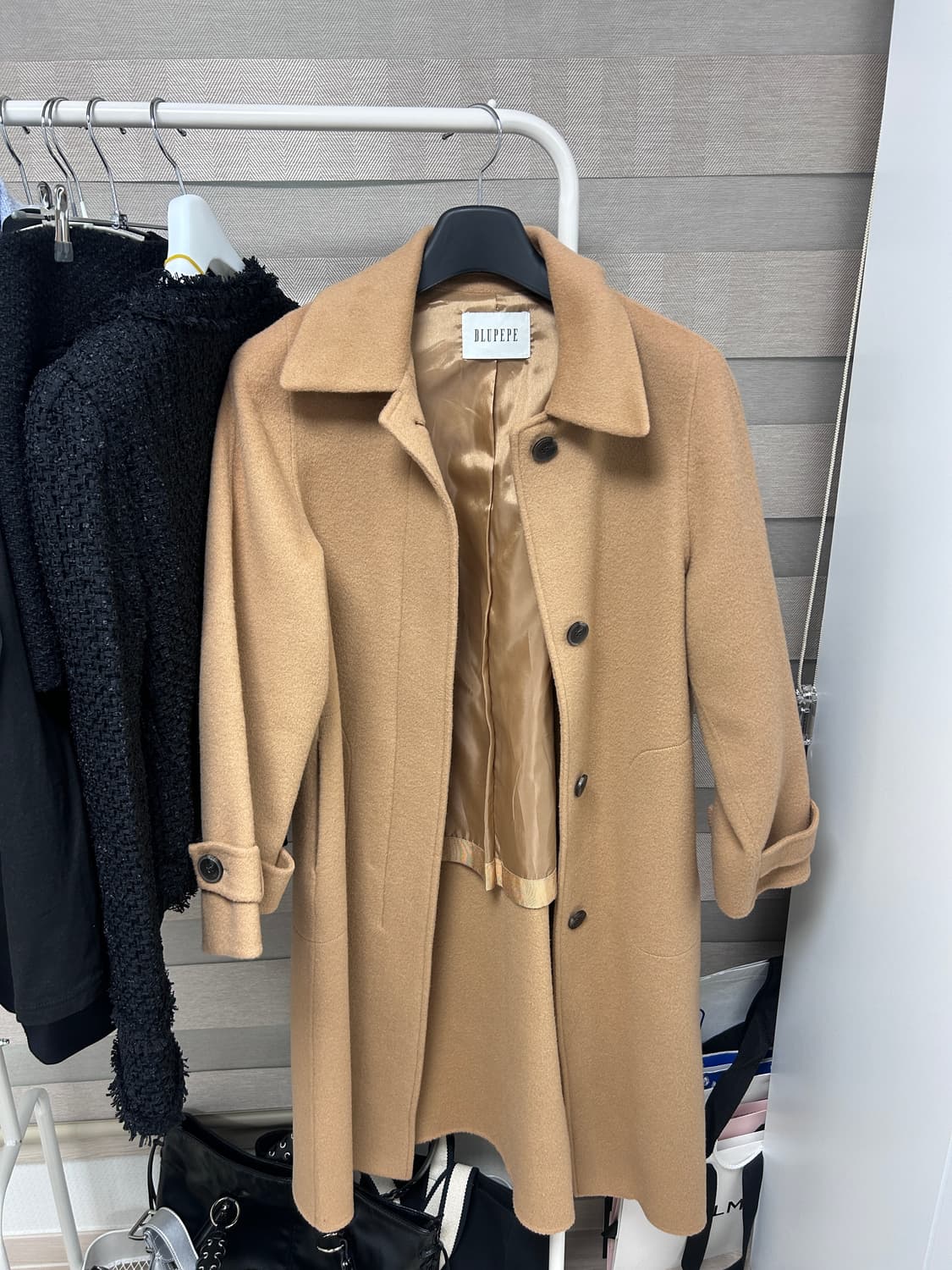 블루페페 브라운 코트 상품이미지1