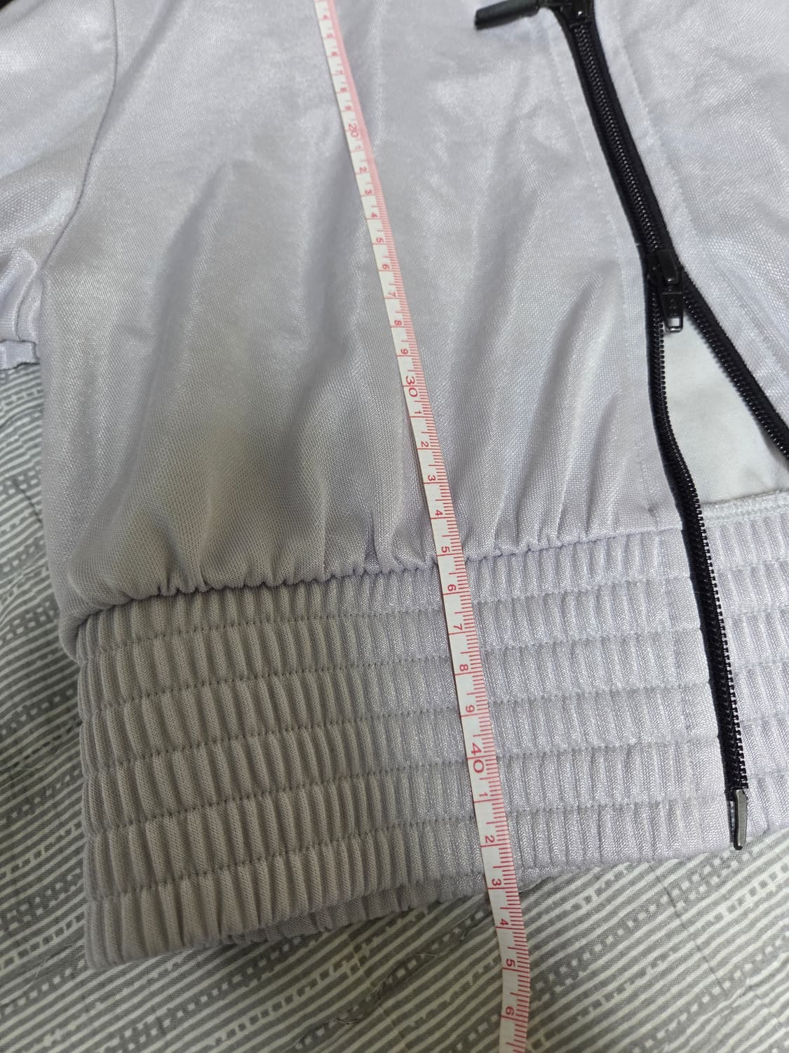 아디다스 희귀 실버크롭집업져지 상품이미지5