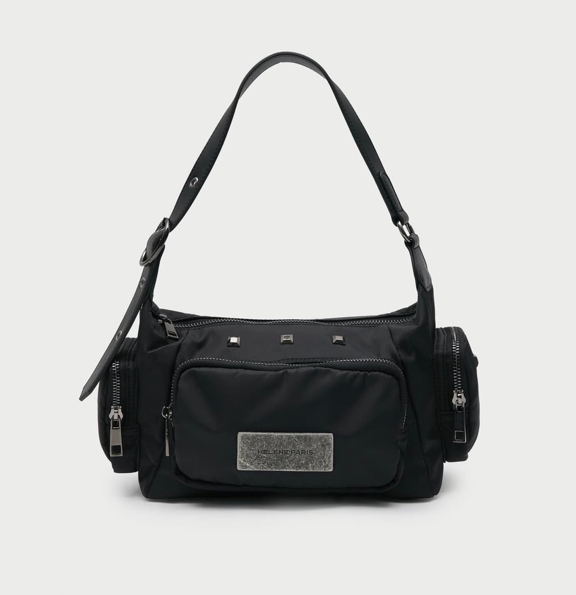 헬레네파리스 코에이 나일론 바이커 백 블랙 상품이미지1