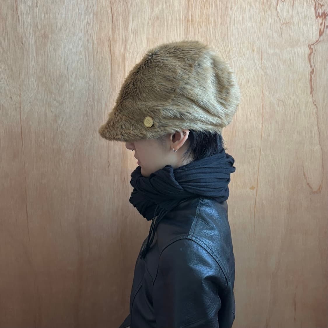 ca4la 퍼 와이어 캡 상품이미지5