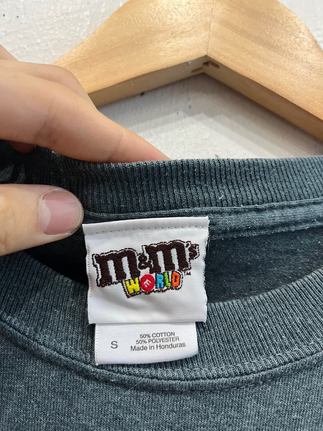 미국빈티지 m&m 엠앤엠즈 롱슬리브 상품이미지3