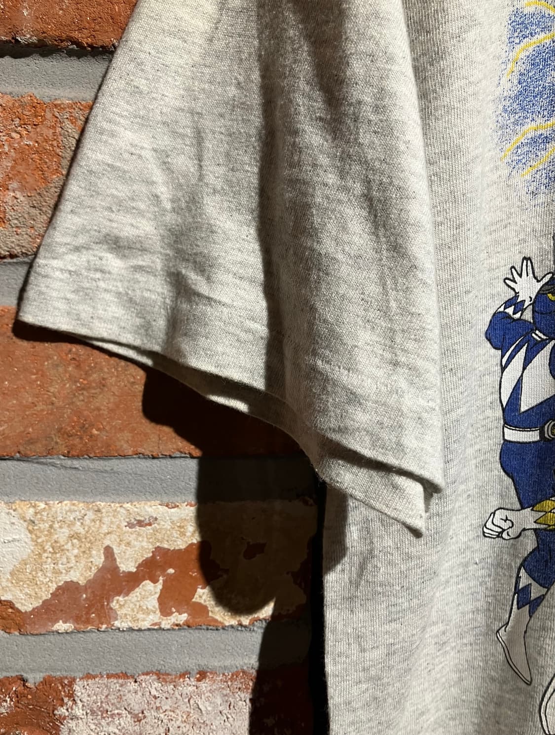 90s USA 빈티지 마이티 몰핀 파워레인저 반팔 티셔츠 상품이미지6