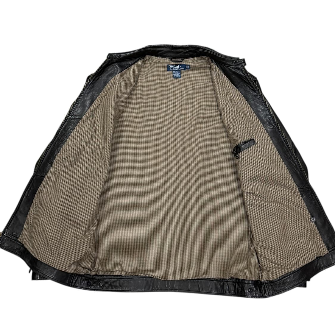 폴로 랄프로렌 맥스웰 램스킨 가죽 레더자켓 브라운 M 상품이미지2