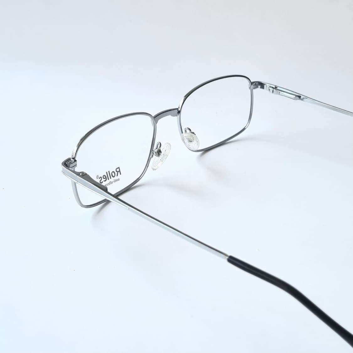 데드스탁 알러지 방지 실버 사각메탈 안경테 551 상품이미지5