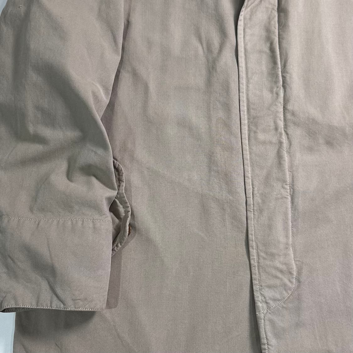 Cp컴퍼니 베이지 캔버스 싱글 코트 상품이미지4