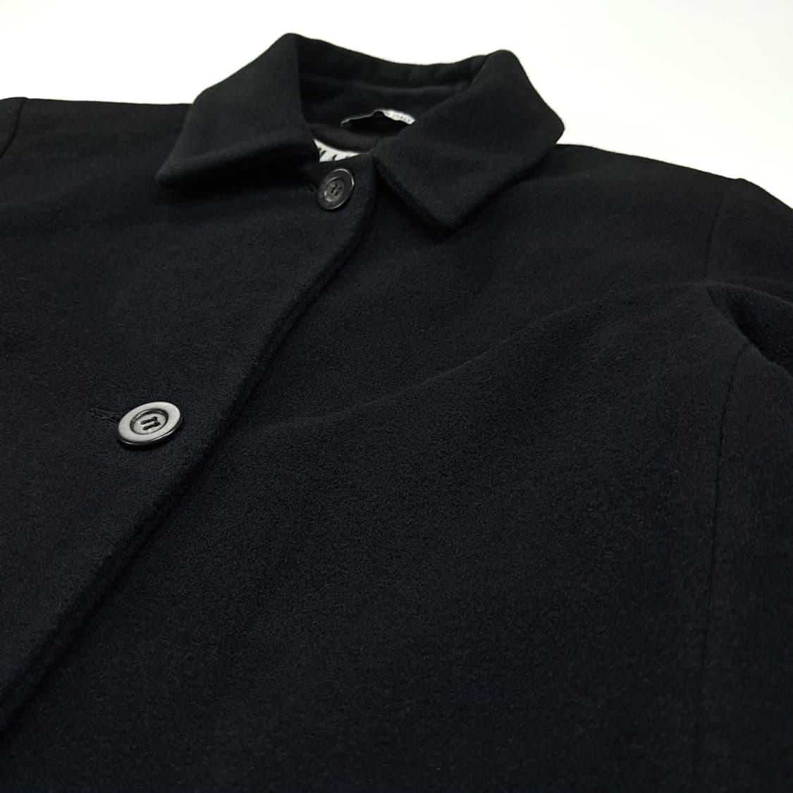 CL088 M 마렐라 이태리판 버진 울 앙고라 블렌드 하프 코트 상품이미지10