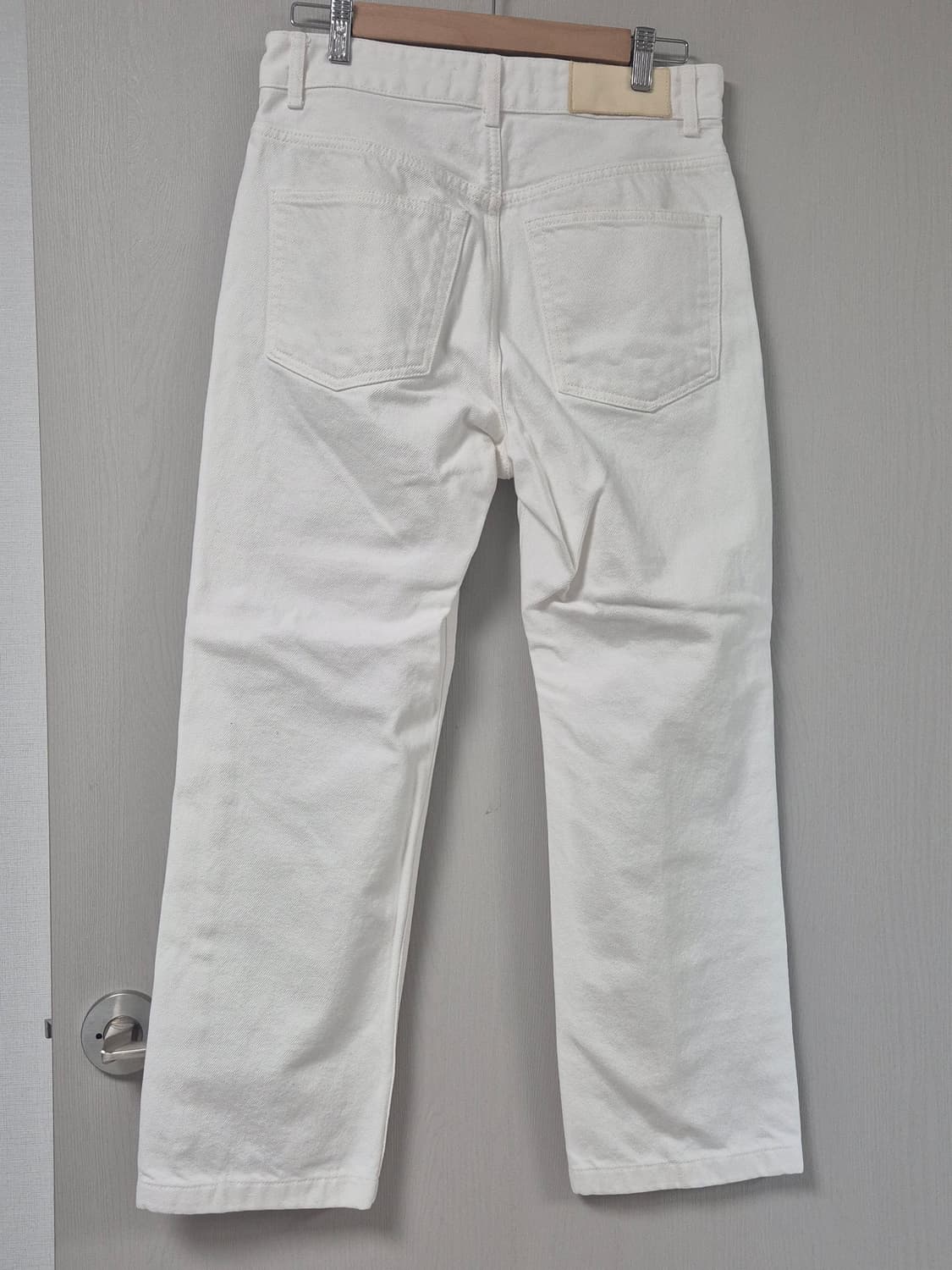 화이트 세미와이드 데님 30인치 (상태최상) 상품이미지6